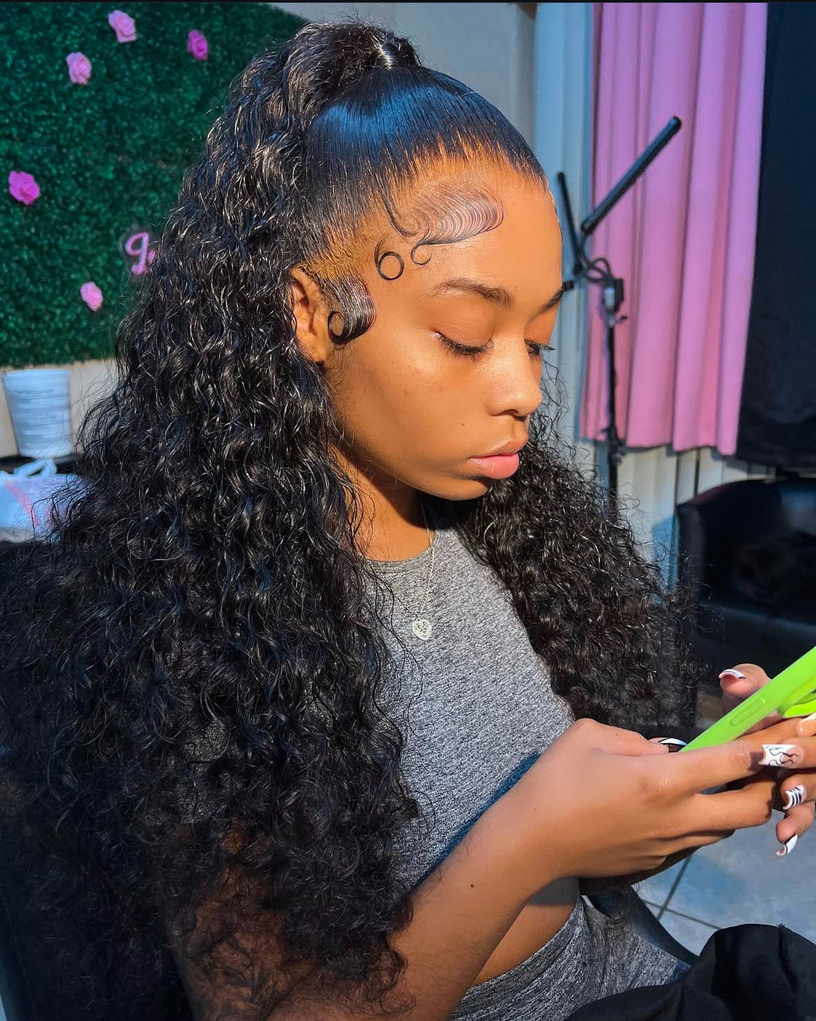13x4 & 13x6 Skin Melt HD Lace Front Wigs Deep Wave Hair Full Frontal Human Hair Wig