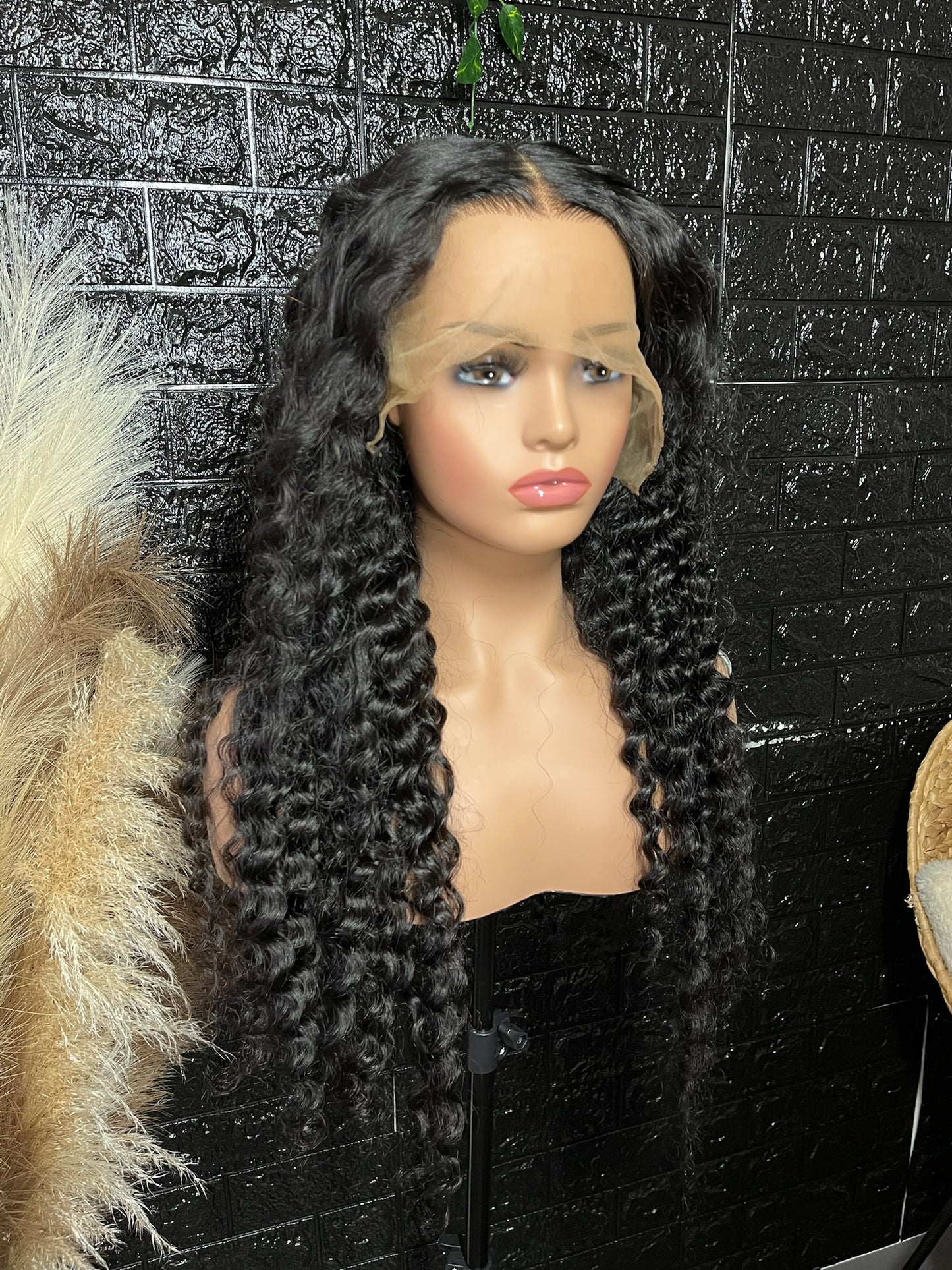 13x4 & 13x6 Skin Melt HD Lace Front Wigs Deep Wave Hair Full Frontal Human Hair Wig